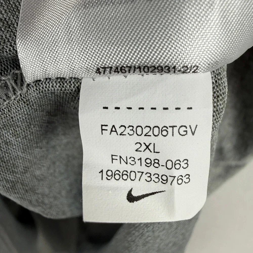 Penn State Football Nike T-Shirt Mens 2XL Gray Dri-Fit Collegiate Activewear
